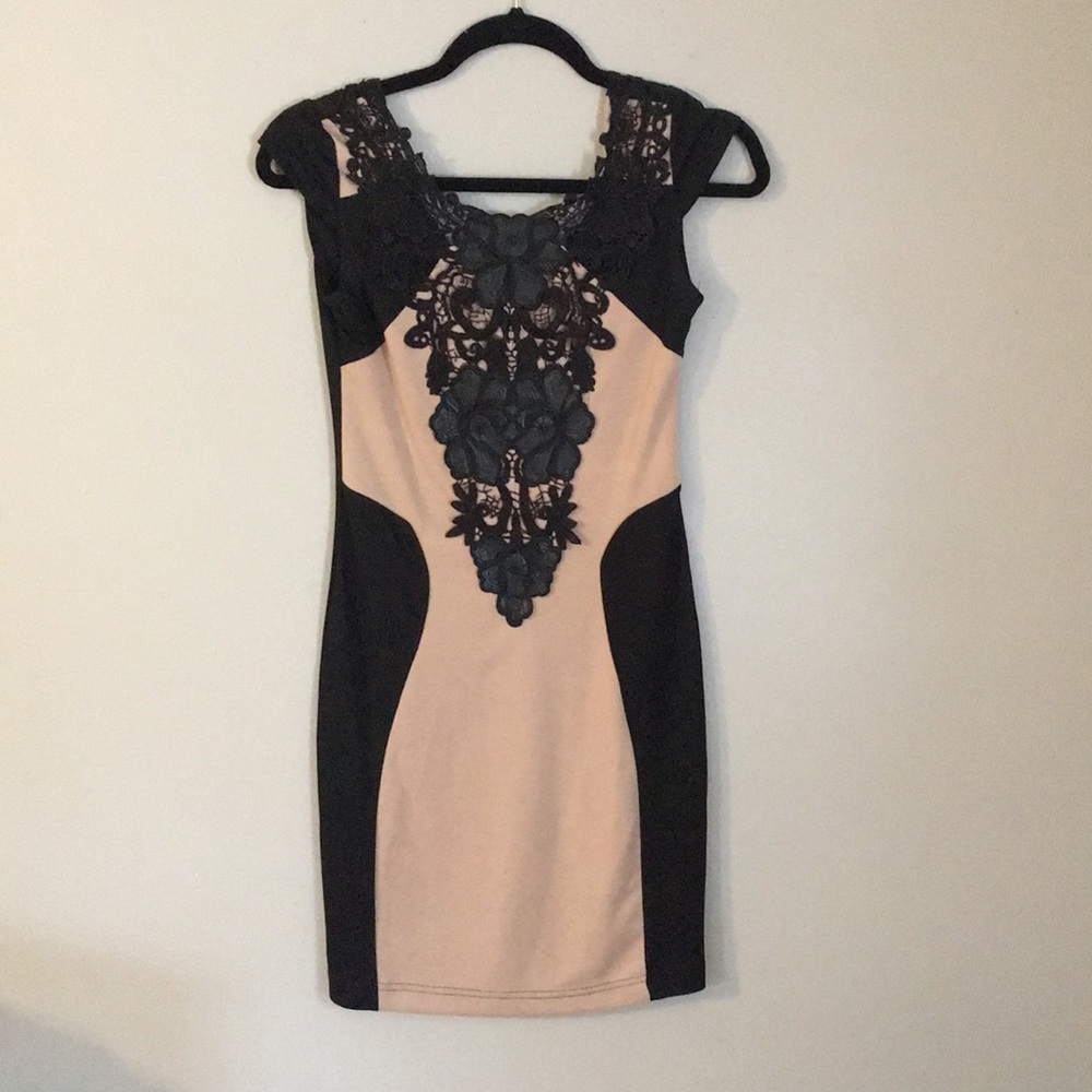 Black and Tan dress